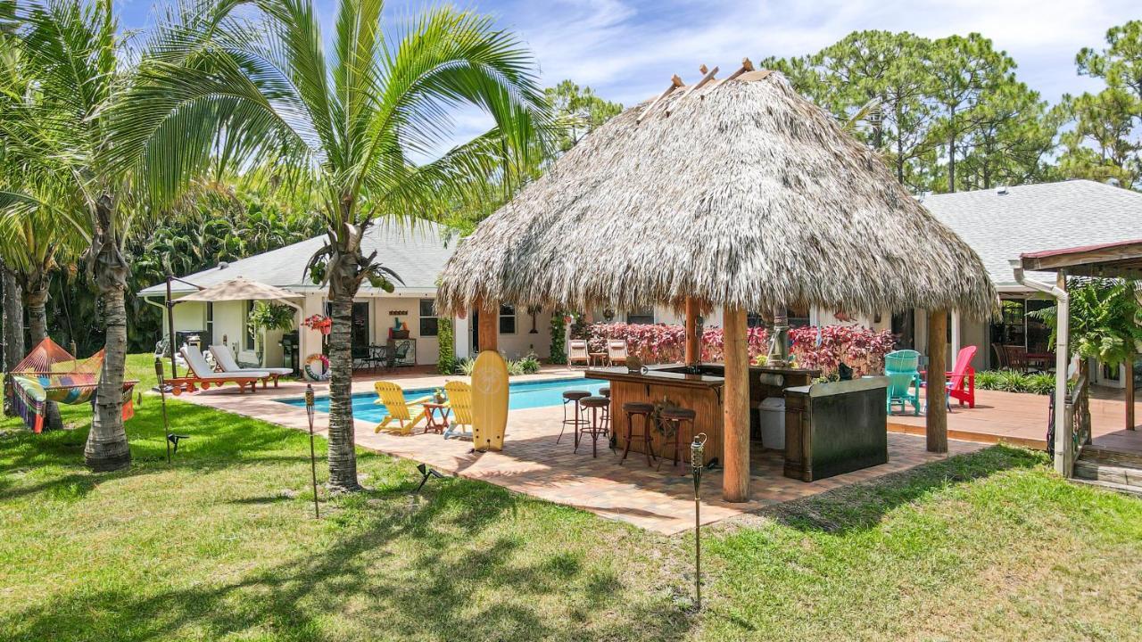 Private Tropical Paradise Guesthouse! Loxahatchee Luaran gambar